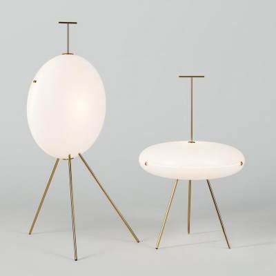 现代金属落地灯-D1